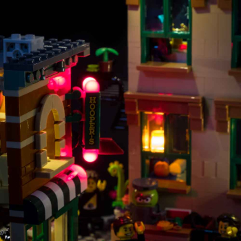 LED– Beleuchtungs-Set für das LEGO® SET 123 Sesamstrasse #21324